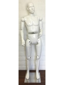Male Movable Mannequin Adjustable (201MW)